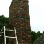 Repaired chimney
