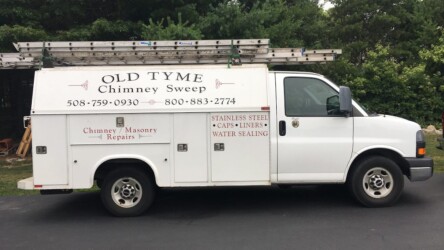 Old Tyme Chimney Sweep Work Vehicle